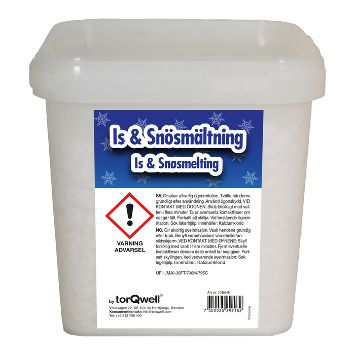 Is- & snösmältning Flingor 4 kg Cleanosan